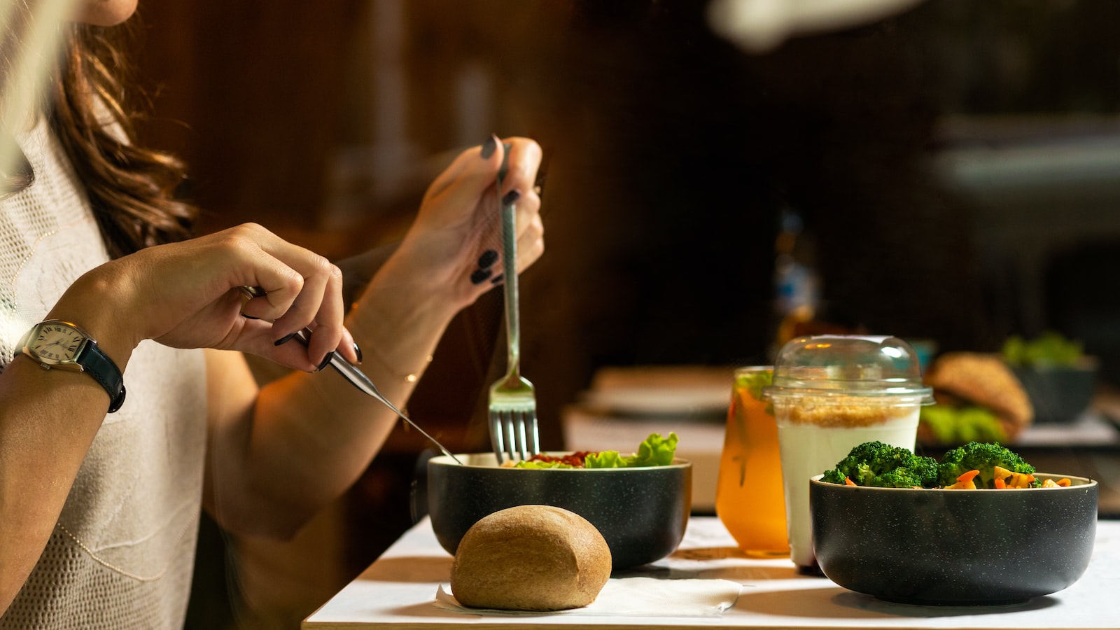 Gemakkelijke gezonde lunch gerechten