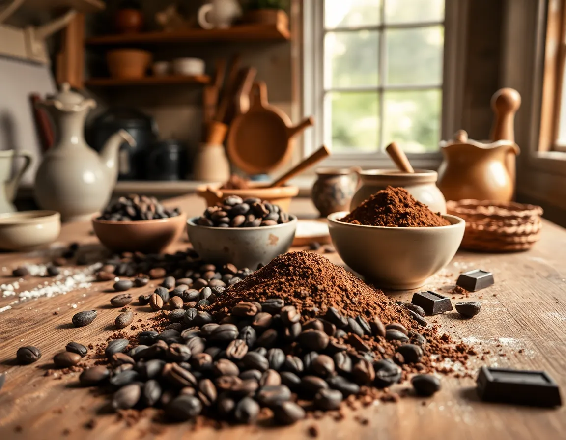 Cacao in de keuken